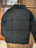 GLM棉服男冬季加厚保暖外套男宽松棉衣男休闲防寒棉袄子黑色2XL 实拍图