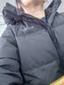 波司登（BOSIDENG）25年新款羽绒服90绒女短款连帽保暖防风修身加厚外套B250245112XS 黑色|8056-经典极简风 S 160/84A 体重约110-125斤 实拍图