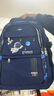 巴布豆小学生书包男女孩一二三到六年级初高中学生大容量减负双肩背包轻 蓝色 加大号（建议初高中生） 实拍图