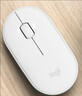 罗技（Logitech）LOGITECH PEBBLE鼠标 无线蓝牙鼠标 办公静音鼠标 女性鼠标对称鼠标 鹅卵石造型 米白色 实拍图
