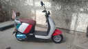 立马（LIMA）电动摩托车MINI 【速度50km/h-续航60KM】CHILWEE电池60V长续航通勤电动车 品红绿 实拍图