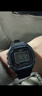 卡西欧（CASIO）手表男复古小方块运动防水学生男女f91w系列手表W-218H-1A 实拍图