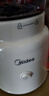 美的（Midea）榨汁料理机榨汁杯 橙汁机 多功能易清洗 家用小型搅拌机 打米糊果汁机婴儿辅食机MJ-WBL2507B 实拍图