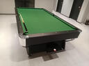 皓玉佳台球桌标准型大理石成人家用多功能黑八桌球台乒乓球桌餐桌二合一 9尺 大理石+自动回球+鼎配+三合一 实拍图