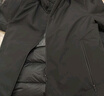 安踏（ANTA）商务羽绒服丨速暖羽绒外套男冬季连帽防泼水保暖内绗不臃肿棉服 【三防科技】基础黑7914-2 2XL (男185) 实拍图