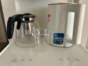 美的（Midea）茶吧机饮水机家用烧水壶电热水壶客厅桶装下置式双壶双温白泽系列茶净机茶吧柜电水壶 YCR-2335 实拍图