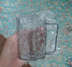 【京东物流】洗漱系列冰川纹高颜值塑料漱口杯牙杯带把手宿舍家用 冰川纹漱口杯 1个【白/灰 随机】 实拍图
