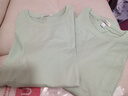 班尼路（Baleno）白色正肩长袖T恤女2026春秋季新款宽松纯棉打底衫女装内搭上衣服 实拍图