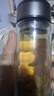 【京东物流配送】高硼硅双层玻璃杯大容量泡茶杯水杯子茶水分离杯 【双层加厚】茶杯350ml1只 实拍图