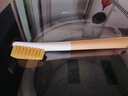 美丽雅鞋刷日式加长木制手柄洗鞋洗衣去污清洁软毛刷子1只装 实拍图