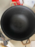夏老大非遗生铁锅 铸铁炒锅古法无涂层物理不易粘炒锅圆底双耳炒菜锅36 实拍图