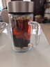 京东京造 茶杯 双层玻璃茶水分离泡茶咖啡杯子带把手大容量500ml 实拍图