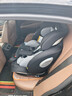 初婴贝儿童安全座椅汽车用0-4-12岁婴儿宝宝车载可坐可躺i-Size通风加热 豪华版黑+175°躺+支撑腿+遮阳棚 实拍图