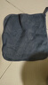 擦车专用毛巾高级洗车专用毛巾加厚强吸水不掉毛无痕擦车布擦车巾 一条装星空灰-强力吸水+不伤车漆 专业擦车巾（小号）30*30cm 实拍图