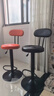 唐辑吧台椅高脚凳酒吧椅家用简约升降椅子商用收银前台转椅 高款黑色 实拍图