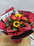 百花馆鲜花向日葵花束玫瑰花真花生日礼物送老师女生长辈同城配送当日达 岁岁念安|dyf51 实拍图