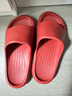 朴西香蕉船情侣凉拖鞋女浴室不易滑室内居家四季拖鞋男 红色 39-40 实拍图
