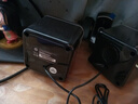 惠普（HP）NS1pro电脑音响迷你桌面音箱小钢炮多媒体笔记本台式机手机双接口有线家用低音炮 黑色 实拍图