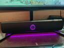纽曼（Newmine）BT805 音响电脑桌面音箱家用台式机电脑电竞游戏音响长条形有线音箱防啸叫高音质蓝牙5.4带RGB灯效 实拍图