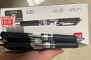得力（deli）按动中性笔签字笔 0.7mm子弹头按动笔水笔 办公用品 黑色 12支/盒 P0S02 实拍图