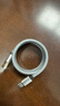 倍魔磁吸数据线USB-A转Type-C充电线65W快充线车载适用iPhone17/16ProMax平板iPad华为 银色 实拍图