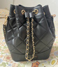 CHARLES&KEITH绗缝菱格链条水桶包双肩包包女包女友生日新年礼物CK2-10701506 Black黑色 M 实拍图