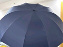 天堂伞强效拒水雨伞防风加固十骨大伞三折便携商务雨伞男女士 10骨黑胶大伞-雾蓝灰 实拍图
