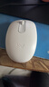 罗技（Logitech）M196 无线蓝牙鼠标 办公鼠标 笔记本商务办公家用 小巧便携 对称手型 珍珠白 实拍图