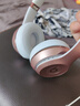 赖小星适用Beats Solo3耳罩魔音solo2耳机套头戴式降噪耳机真皮耳套无线耳棉wireless原配款海绵套配件 【无线版】原配 白色耳套一对装+拆机套装 实拍图