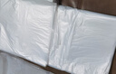 京惠思创棉被整理袋特大透明塑料防尘收纳搬家打包袋 白色100*110cm10只装 实拍图