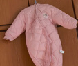 笛莎【三层夹棉】婴儿连体衣秋冬新生儿衣服满月棉服宝宝外出哈衣爬服 实拍图