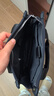 斐格单肩包男斜挎包竖款牛津商务公文包男士休闲手提包韩版商务男包潮 经典黑(竖款) 实拍图