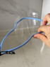 者也 透明防护面屏双面防雾防油烟面罩防飞溅防烫伤 蓝色框架一套 实拍图