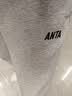 安踏（ANTA）男裤运动裤卫裤男秋季弹力舒适直筒裤通勤百搭休闲裤男士长裤子 【针织棉感-直筒平口】花灰花7307-1 四季款 XL (180) 建议140-160斤 实拍图