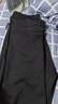 【四面弹力免烫】商务裤子男直筒裤休闲裤男长裤子男宽松西装裤 黑色【春秋厚款】 34 【腰围2尺7】 实拍图