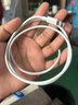 苹果充电器40/45W适配原装正品快充线套装iphone14/13promax/pro/plus手机12充电头11氮化镓充电线 原充-USB-C口转lightning快充线-1米 3C国家认证丨安全不 实拍图