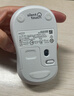 罗技（Logitech）M221 轻音鼠标 无线鼠标 办公鼠标 对称鼠标 带无线微型接收器 米白色 实拍图