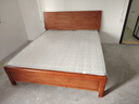 惠寻 京东自有品牌 全实木实木床中式1.5米床1.8米x2米双人床床家具 床+环保棕垫 1800mm*2000mm框架结构 实拍图