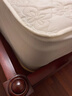 洁丽雅（Grace）A类抗菌夹棉床笠可水洗床罩床垫保护套 奶白1.8米 实拍图