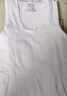 七匹狼背心男士100%纯棉修身弹力百搭打底汗衫男 白色XXL 实拍图