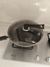 炊大皇 可立可视玻璃盖把手炒锅盖32cm 304不锈钢包边煎锅火锅蒸锅防爆 实拍图