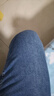 京东京造【已售30w件】牛仔裤男士休闲裤子男秋季直筒 深蓝 33 实拍图