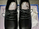 意尔康男鞋圆头商务正装鞋春秋单鞋系带皮鞋德比婚鞋 53449W 黑色 42 实拍图