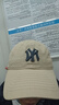 MLB帽子男女情侣棒球帽软顶鸭舌帽秋冬运动帽四季3ACP6601N-50SAS-F 实拍图