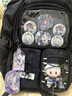 Edison爱迪生中学生书包高中护脊背包二次元潮流百搭双肩包痛包2579-1 实拍图