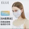 ELLE【100%真丝】防晒口罩女护眼角面罩防紫外线桑蚕丝口罩礼物中秋节 实拍图