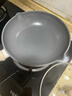苏泊尔（SUPOR）平底锅不粘煎锅26cm陶瓷覆层炒菜锅聚油牛排锅耐磨不粘锅磁炉通用 实拍图