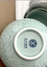 苏氏陶瓷青瓷釉陶瓷碗花开富贵米饭碗汤碗6件套装餐具 实拍图