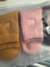 猫人3双装35%羊毛袜子女秋冬中筒毛圈袜加厚保暖袜睡眠袜女士月子袜 实拍图