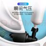 乐喏 马桶疏通器通下水道疏通器管道疏通机厕所厨房工具高压一炮通 实拍图